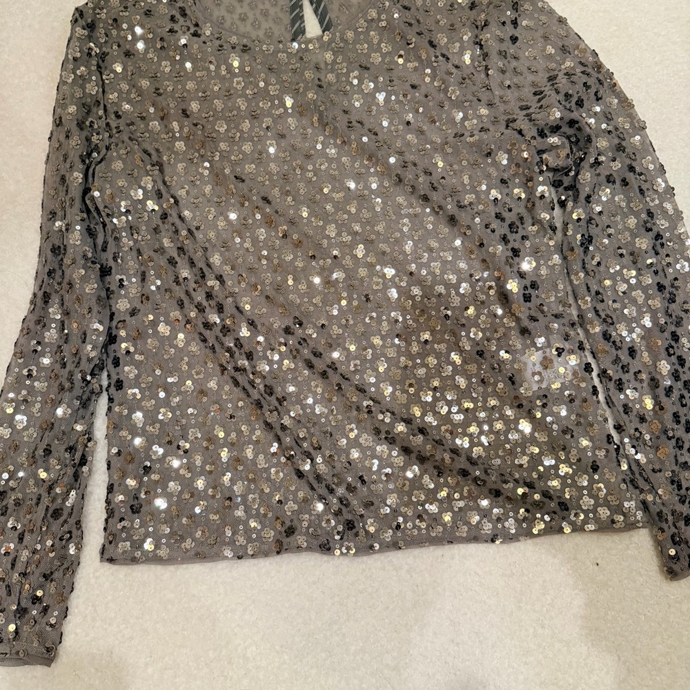 Baum und pferdgarten Sequin Long Sleeve Top